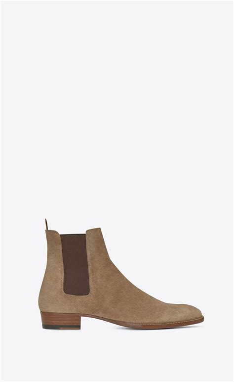 ysl wyatt boot aliexpress|WYATT chelsea boots in suede .